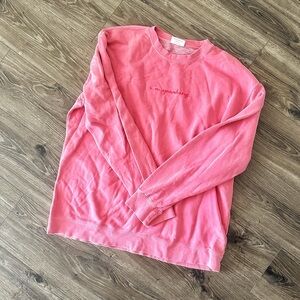 Faded Red “I’m Speaking” Graphic Sweatshirt